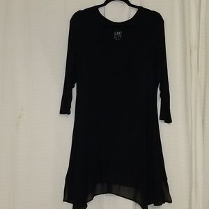 ✨️📣 ON SALE✨️ LIQUIDATION SALE🛍✨ LOGO 3/4 Sleeve Scoop neck Asymmetrical Tunic